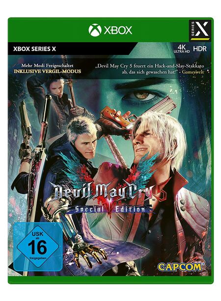 Devil May Cry 5 Special Edition (Xbox Series X) - Der Packshot