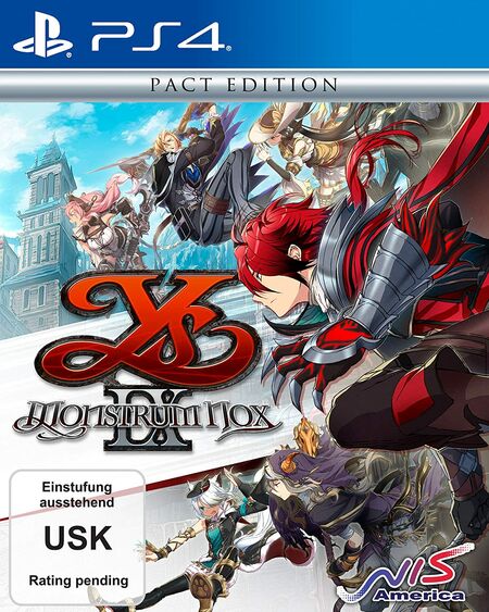 Ys IX: Monstrum Nox Pact Edition (PS4) - Der Packshot