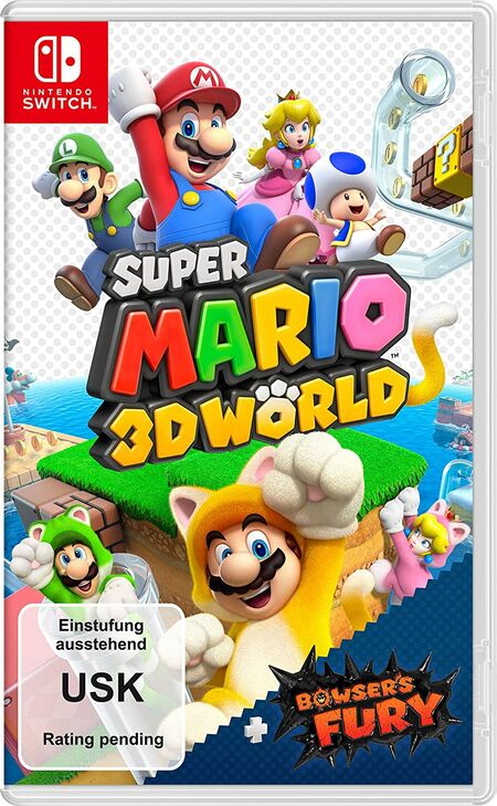 Super Mario 3D World + Bowser's Fury (Switch) - Der Packshot