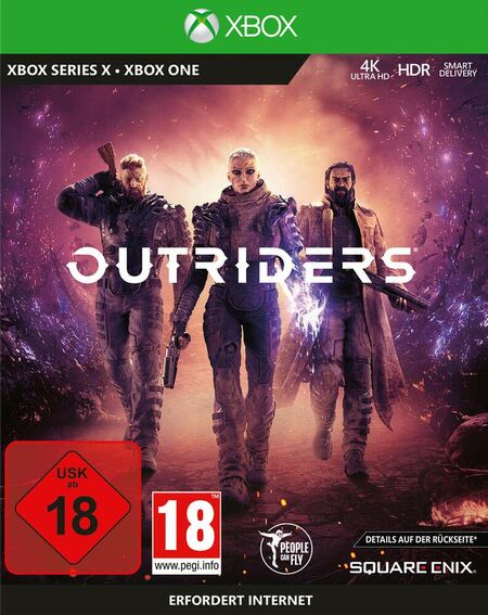 Outriders (Xbox One) - Der Packshot