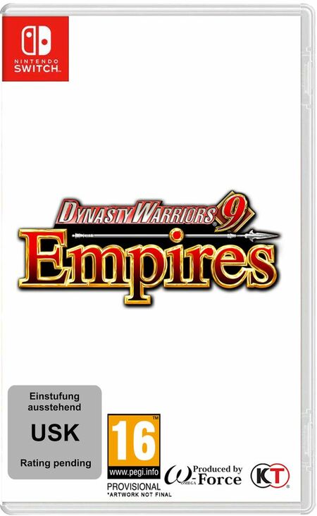 Dynasty Warriors 9 Empires (Switch) - Der Packshot