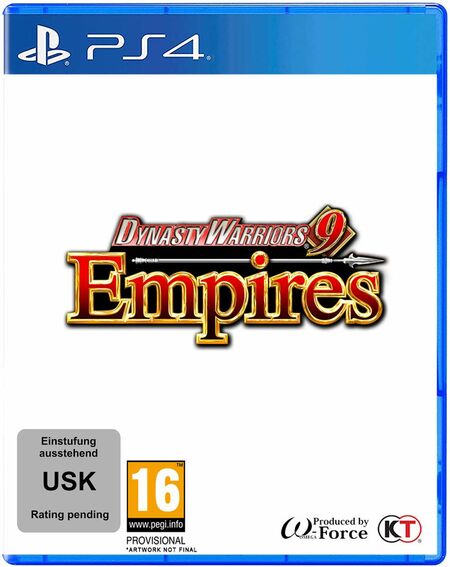 Dynasty Warriors 9 Empires  (PS4) - Der Packshot