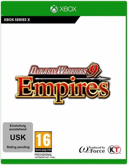 Dynasty Warriors 9 Empires (Xbox Series X) - Der Packshot