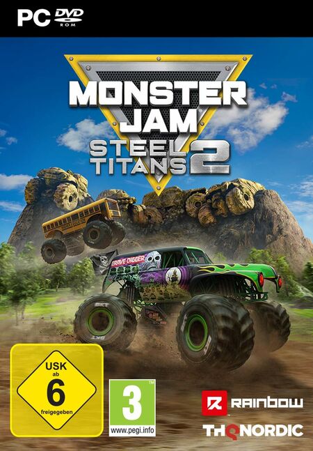 Monster Jam Steel Titans 2 (PC) - Der Packshot