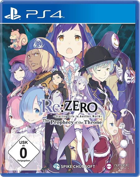 Re: Zero - The Prophecy of The Throne (PS4) - Der Packshot