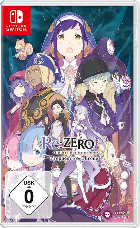 Re: Zero - The Prophecy of The Throne (Switch) - Der Packshot