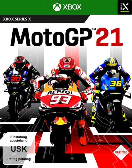 MotoGP 21 (Xbox Series X)																																																									 - Der Packshot