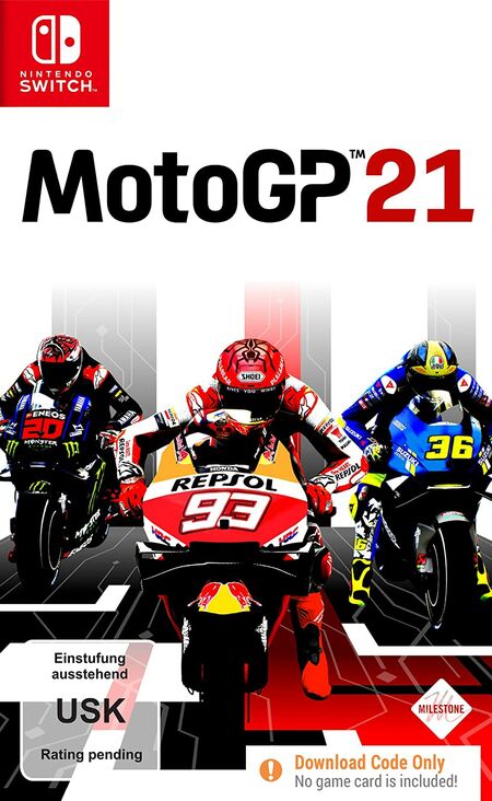 MotoGP 21 (Code in a Box) (Switch) - Der Packshot
