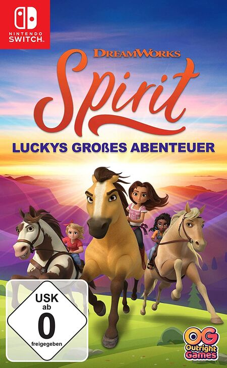 Spirit Luckys großes Abenteuer (Switch) - Der Packshot