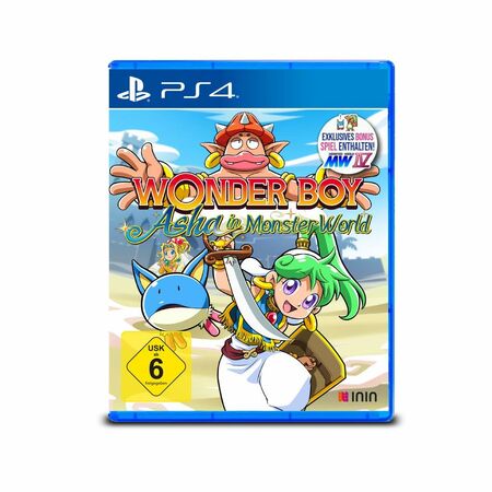 Wonder Boy: Asha in Monster World (PS4) - Der Packshot