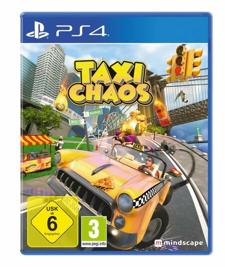 Taxi Chaos (PS4) - Der Packshot