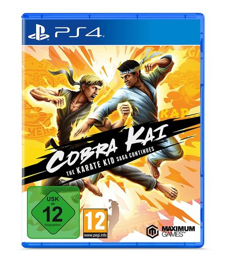 Cobra Kai: The Karate Kid Saga Continues (PS4) - Der Packshot