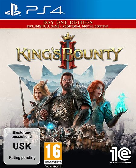 King's Bounty II Day One Edition (PS4) - Der Packshot