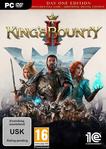 King's Bounty II Day One Edition (PC) - Der Packshot