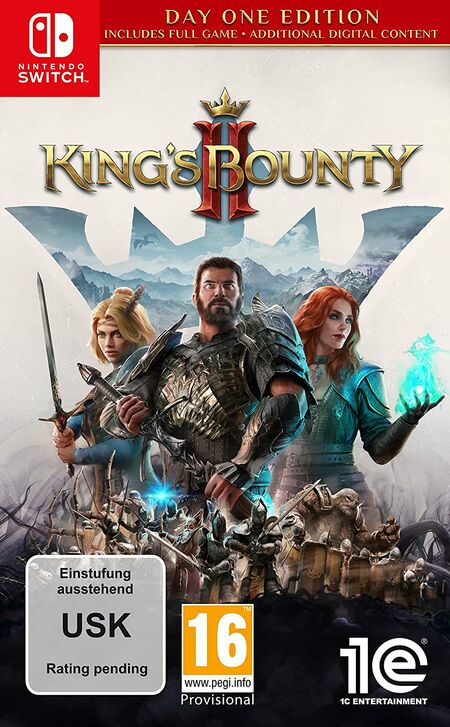 King's Bounty II Day One Edition (Switch) - Der Packshot