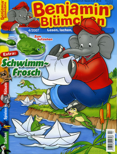 Benjamin Blümchen 4/2007 - Das Cover