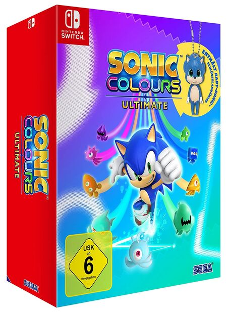 Sonic Colours: Ultimate Launch Edition (Switch) - Der Packshot