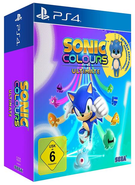 Sonic Colours: Ultimate Launch Edition (PS4) - Der Packshot