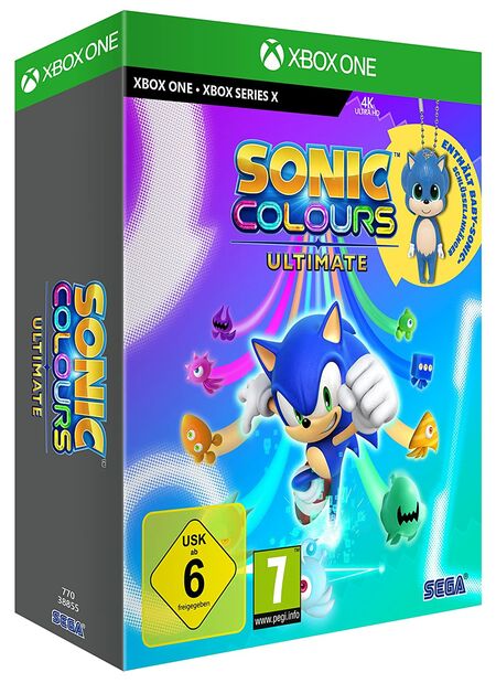 Sonic Colours: Ultimate Launch Edition (Xbox One) - Der Packshot
