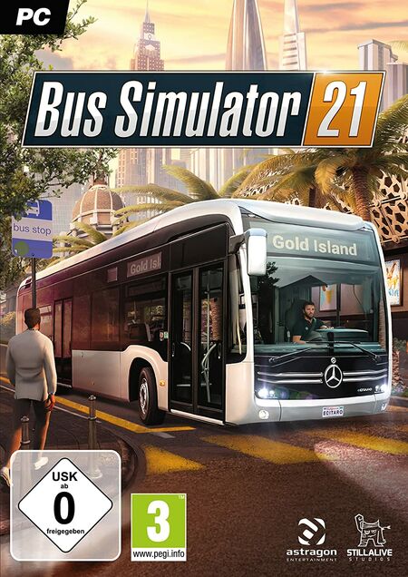 Bus Simulator 21 (PC) - Der Packshot