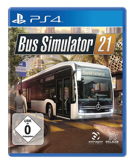 Bus Simulator 21 (PS4) - Der Packshot