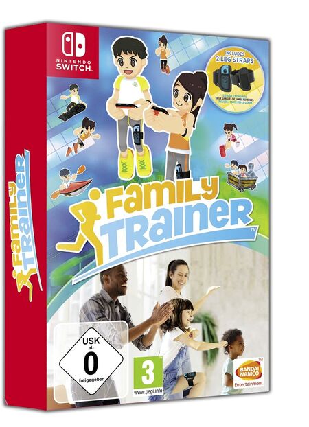 Family Trainer (inkl. Beingurte) (Switch) - Der Packshot