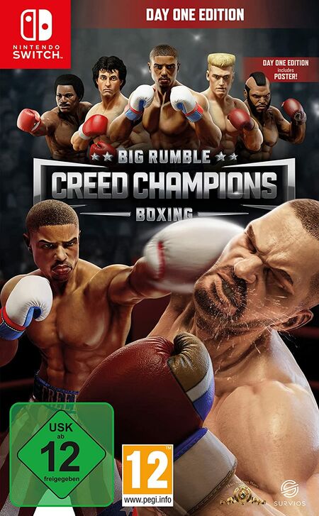 Big Rumble Boxing: Creed Champions Day One Edition (Switch) - Der Packshot