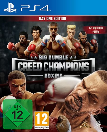Big Rumble Boxing: Creed Champions Day One Edition (PS4) - Der Packshot