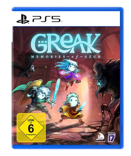 Greak: Memories of Azur (PS5) - Der Packshot