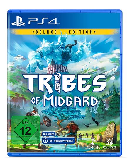 Tribes of Midgard Deluxe Edition (PS4)																																																																		 - Der Packshot