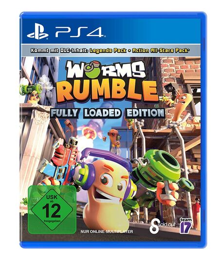 Worms Rumble (PS4) - Der Packshot