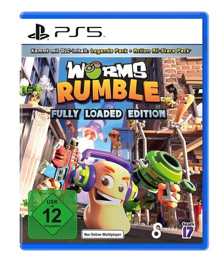 Worms Rumble (PS5) - Der Packshot