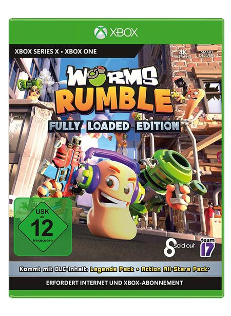 Worms Rumble (Xbox One) - Der Packshot