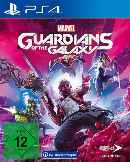 Marvel's Guardians of the Galaxy (PS4) - Der Packshot