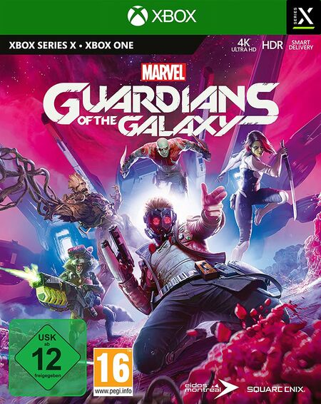 Marvel's Guardians of the Galaxy (Xbox One) - Der Packshot