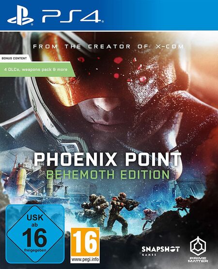 Phoenix Point: Behemoth Edition (PS4) - Der Packshot