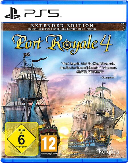 Port Royale 4 - Extended Edition (PS5) - Der Packshot