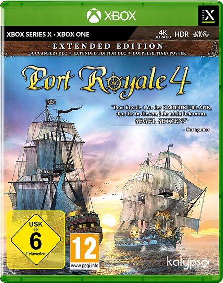 Port Royale 4 - Extended Edition (Xbox Series X) - Der Packshot