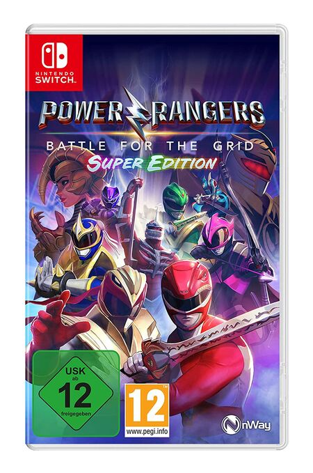 Power Rangers: Battle for the Grid Super Edition (Switch) - Der Packshot