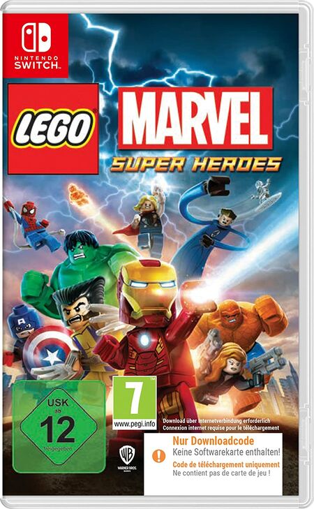 LEGO Marvel Super Heroes (Switch) - Der Packshot
