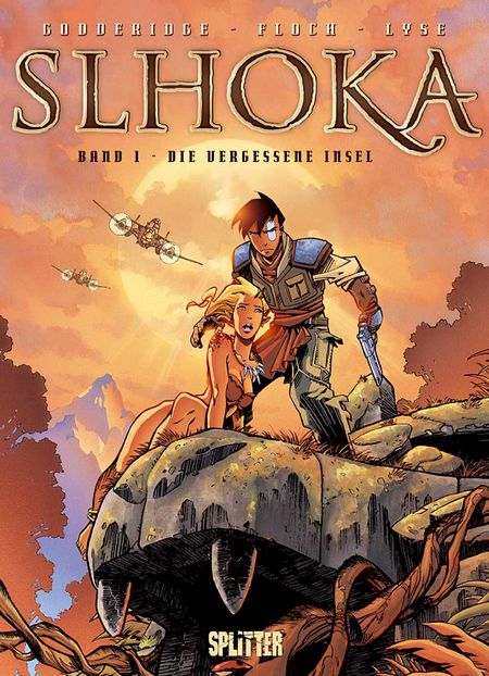 Slhoka 1: Die vergessene Insel - Das Cover