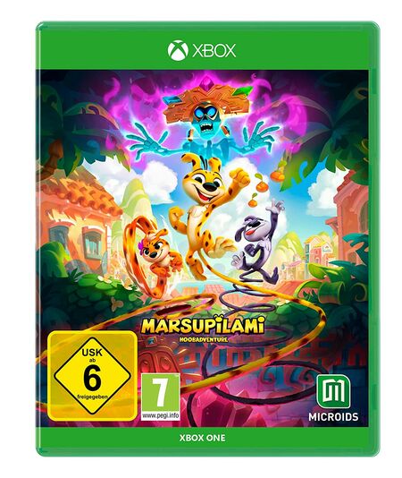 Marsupilami: Hoobadventure (Xbox One) - Der Packshot