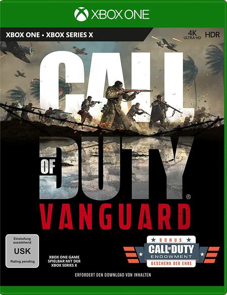 Call of Duty: Vanguard (Xbox One) - Der Packshot