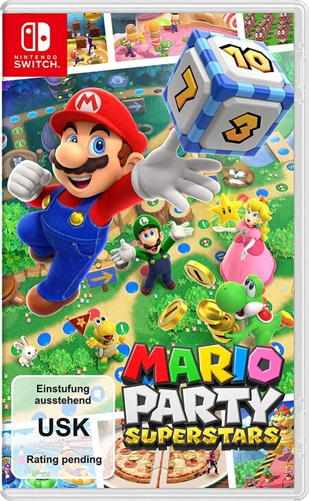 Mario Party Superstars (Switch) - Der Packshot
