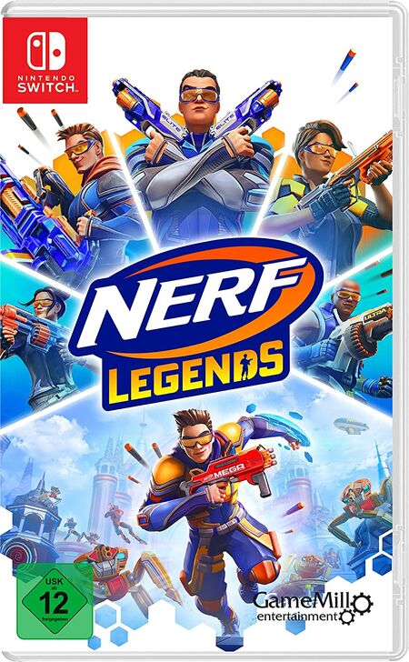 Nerf Legends (Switch) - Der Packshot