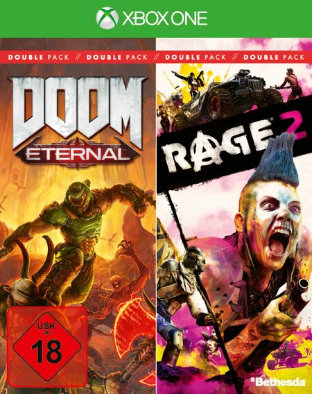 id Action Pack Vol. 2 (DOOM Eternal + Rage 2) (Xbox One) - Der Packshot