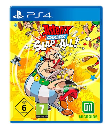 Asterix & Obelix: Slap Them All! (PS4) - Der Packshot