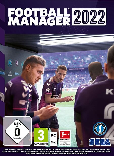 Football Manager 2022 (PC) - Der Packshot