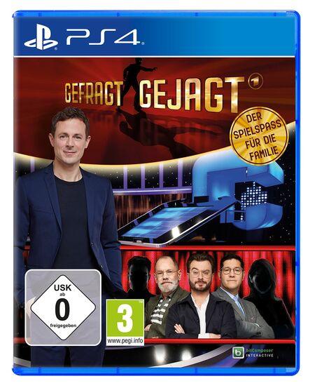 Gefragt-Gejagt (PS4) - Der Packshot