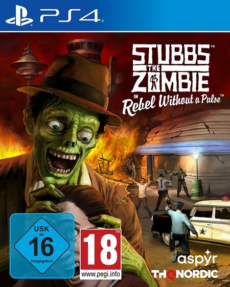 Stubbs the Zombie in Rebel Without a Pulse (PS4) - Der Packshot